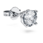 Eternity stud earring Lab-grown diamonds 0.5 ct tw,  Single, Round shape, 18K white gold - Image 4