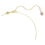 Gema pendant Mixed cuts, Multicoloured, 18K gold finish - Image 4