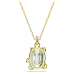 Gema pendant Mixed cuts, Multicoloured, 18K gold finish - Image 5