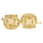 Harmonia extender Cushion cut, Gold tone, 18K gold finish