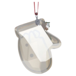 Holiday Cheers Gingerbread Glove Ornament - Image 3