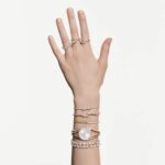 Hyperbola bangle watch Swiss Made, Metal bracelet, Gold tone, Gold-tone finish - Image 7