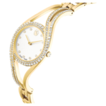 Hyperbola bangle watch Swiss Made, Metal bracelet, Gold tone, Gold-tone finish - Image 5