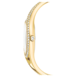 Hyperbola bangle watch Swiss Made, Metal bracelet, Gold tone, Gold-tone finish - Image 6