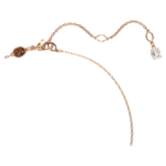Hyperbola pendant Infinity, White, 18K rose gold finish - Image 4