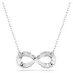 Hyperbola pendant Infinity, White, Rhodium plated - Image 5