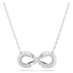 Hyperbola pendant Infinity, White, Rhodium plated - Image 6