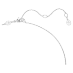 Idyllia pendant and brooch Star, White, Rhodium plated - Image 4