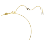 Idyllia pendant Crystal pearl, Shell, White, 18K gold finish - Image 5