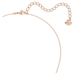 Idyllia pendant Mixed cuts, Sun, Pink, 18K rose gold finish - Image 5