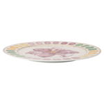 Idyllia service plate Porcelain, Crystal print motif, lily, Multicoloured - Image 2