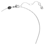 Idyllia set Crystal pearl, Heart, White, Rhodium plated - Image 4