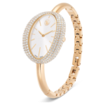 Imber bangle watch Swiss Made, Metal bracelet, Gold tone, Champagne gold-tone finish - Image 3