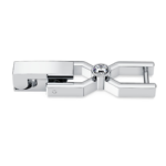 Imber Emily Tennis extender Round cut, Rhodium plated - Image 2