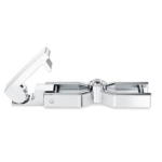 Imber Emily Tennis extender Round cut, Rhodium plated - Image 3