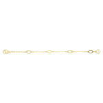 Imber extender White, 18K gold finish
