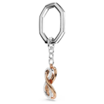 Key ring Infinity, White, Mixed metal finish - Image 2
