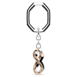 Key ring Infinity, White, Mixed metal finish - Image 4