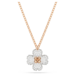 Latisha pendant Flower, Pink, 18K rose gold finish - Image 6