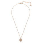 Latisha pendant Flower, Pink, 18K rose gold finish - Image 3