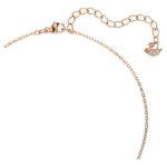 Latisha pendant Flower, Pink, 18K rose gold finish - Image 5