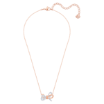Lifelong Bow pendant Bow, White, Mixed metal finish - Image 3