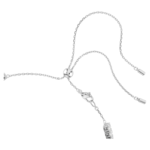 Matrix choker Round cut, White, Rhodium plated - Image 4