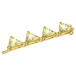 Matrix extender Triangle cut, Yellow, 18K gold finish - Image 3