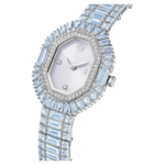 Matrix octagon watch Baguette cut, Metal bracelet, Blue, Stainless steel - Image 5