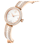 Matrix pearl bangle bangle watch Swiss Made, Crystal bracelet, Rose gold-tone finish - Image 5