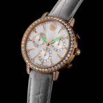 Matrix tennis chrono watch Swiss Made, Leather strap, Rose gold tone, Rose gold-tone finish - Image 7
