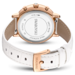 Matrix tennis chrono watch Swiss Made, Leather strap, Rose gold tone, Rose gold-tone finish - Image 4