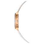 Matrix tennis chrono watch Swiss Made, Leather strap, Rose gold tone, Rose gold-tone finish - Image 6