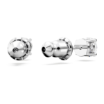Matrix Tennis set Round cut, White, Rhodium plated - Image 6