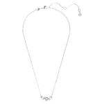 Mesmera pendant Mixed cuts, Pink, Rhodium plated - Image 3
