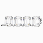 Millenia extender Octagon cut, Pink, Rhodium plated - Image 4