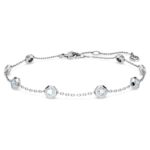 Octagon bracelet Lab-grown diamonds 0.8 ct tw, Round shape, Sterling silver - Image 8