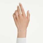Octagon bracelet Lab-grown diamonds 0.8 ct tw, Round shape, Sterling silver - Image 2