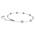 Octagon bracelet Lab-grown diamonds 0.8 ct tw, Round shape, Sterling silver - Image 5