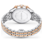 Octea chrono watch Swiss Made, Metal bracelet, Rose gold tone, Mixed metal finish - Image 4