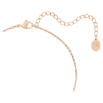 Originally pendant Crystal pearl, White, 18K rose gold finish - Image 4