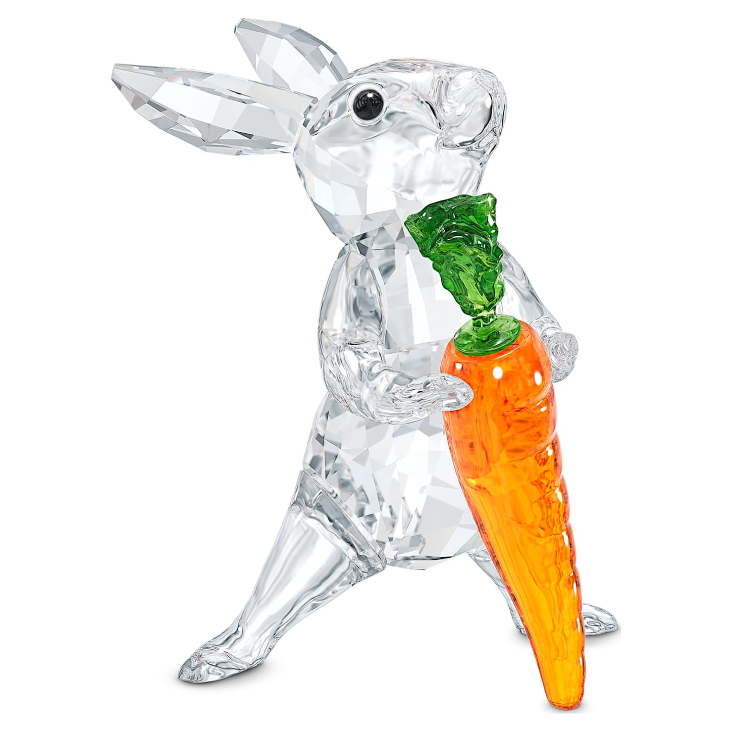 Peaceful Countryside Rabbit with Carrot