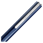 Shimmer ballpoint pen Blue, Blue lacquered, chrome plated - Image 3