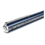 Shimmer ballpoint pen Blue, Blue lacquered, chrome plated - Image 4