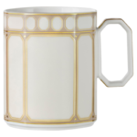 Signum mug with lid Porcelain, Beige - Image 3