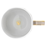 Signum mug with lid Porcelain, Beige - Image 4