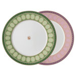 Signum plate set Porcelain, Medium, Multicoloured