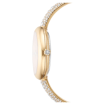 Sublima bangle watch Swiss Made, Metal bracelet, Gold tone, Champagne gold-tone finish - Image 6