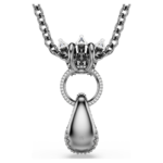 Sublima pendant Mixed cuts, White, Ruthenium plated - Image 6
