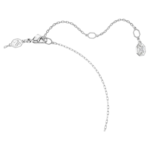 Sublima pendant Round cut, White, Rhodium plated - Image 4